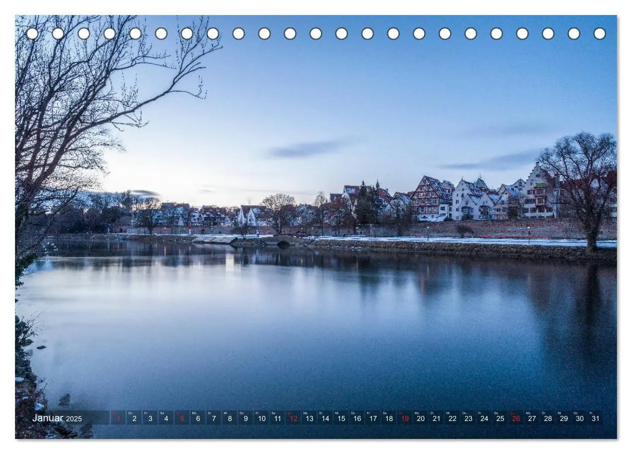 Bild: 9783435278701 | Ulm für Nestspatzen (Tischkalender 2025 DIN A5 quer), CALVENDO...