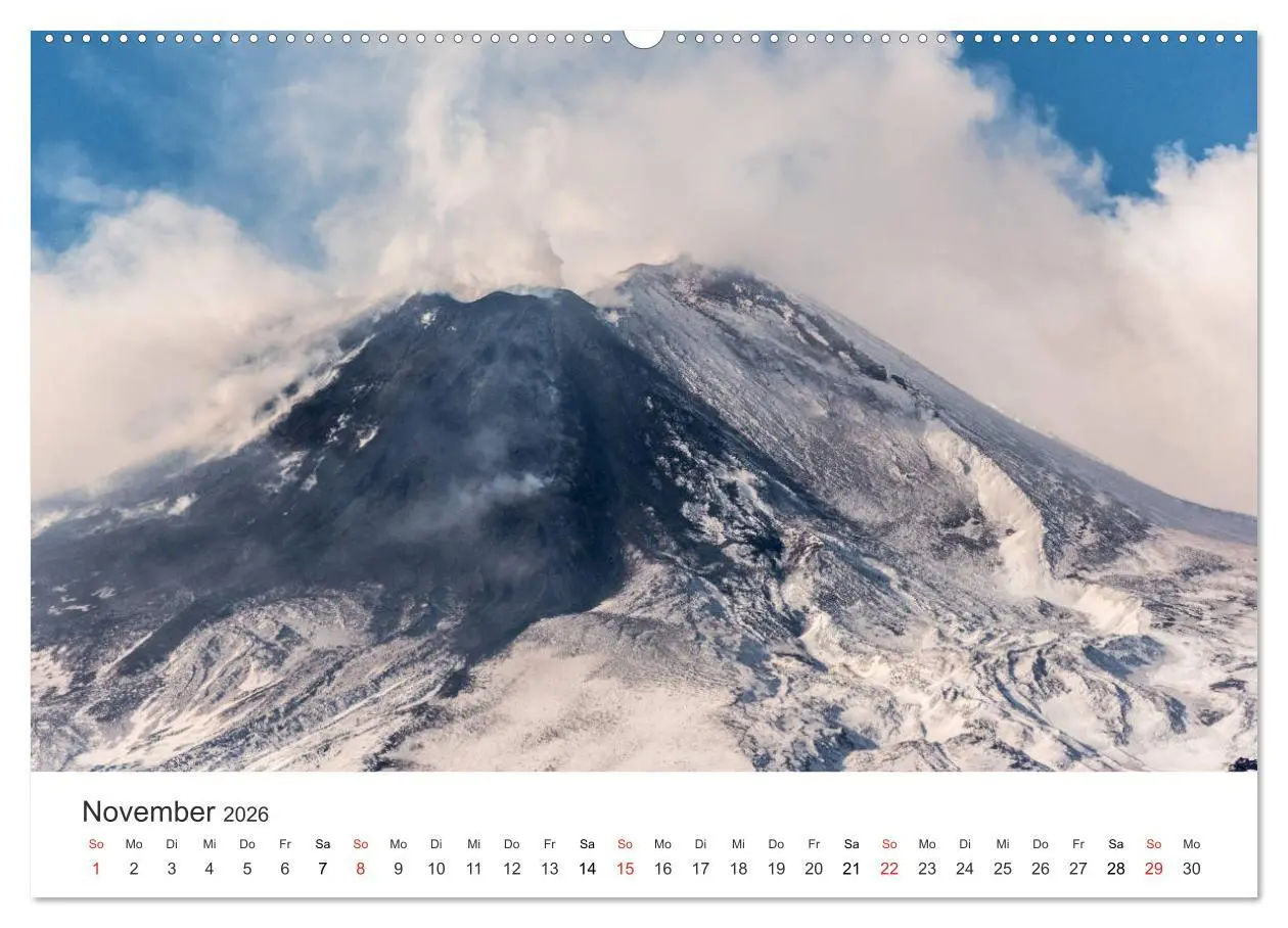 Bild: 9783457678701 | Vulkane 2026 (hochwertiger Premium Wandkalender 2026 DIN A2 quer),...