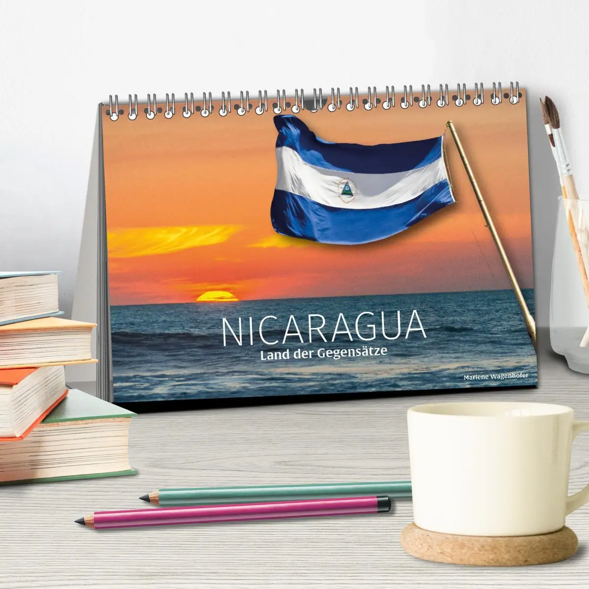 Bild: 9783457748701 | Nicaragua - Land der Gegensätze (Tischkalender 2026 DIN A5 quer),...