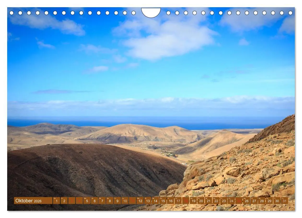 Bild: 9783516148701 | Fuerteventura (Wandkalender 2026 DIN A4 quer), CALVENDO Monatskalender
