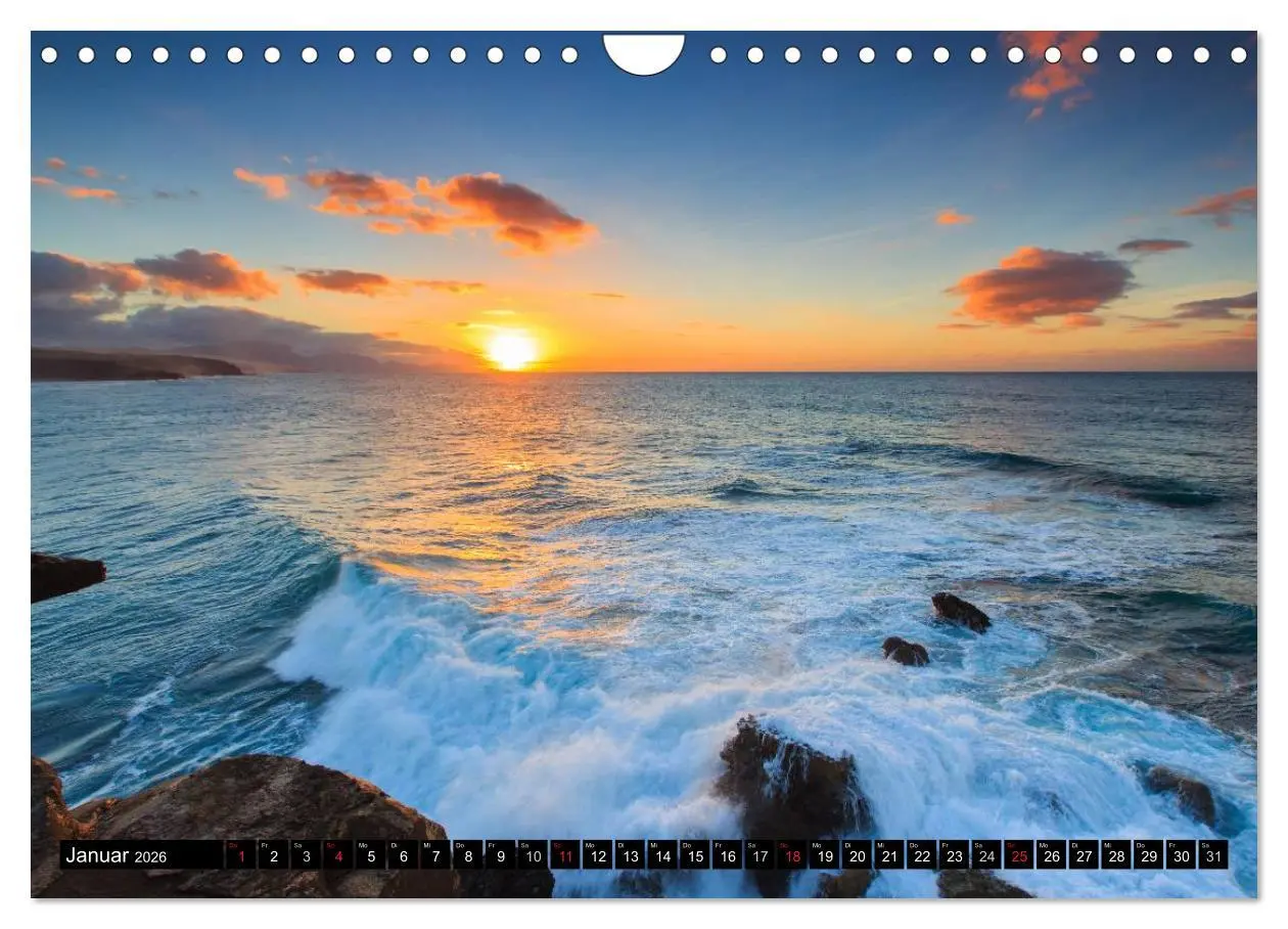 Bild: 9783516148701 | Fuerteventura (Wandkalender 2026 DIN A4 quer), CALVENDO Monatskalender