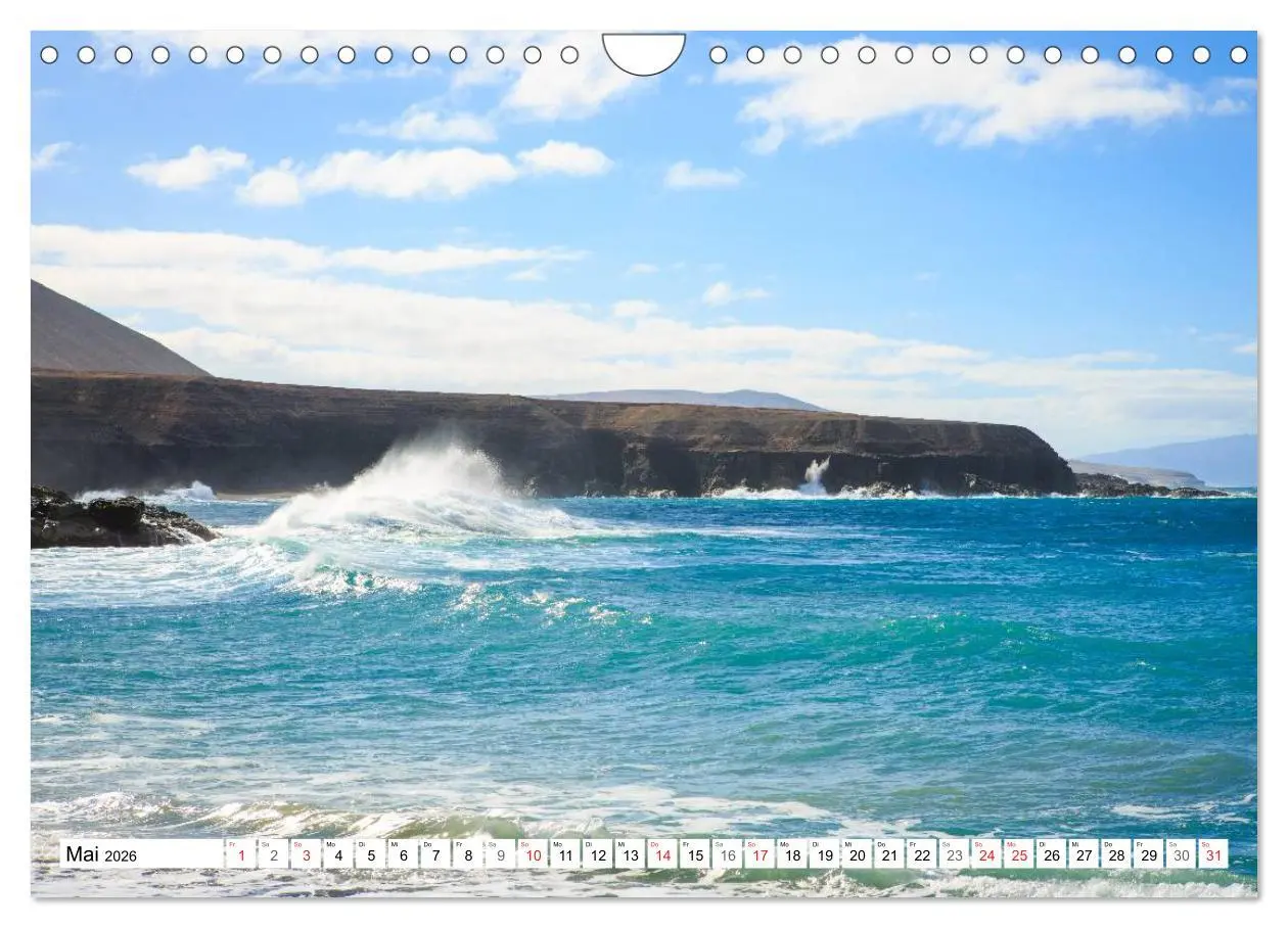 Bild: 9783516148701 | Fuerteventura (Wandkalender 2026 DIN A4 quer), CALVENDO Monatskalender