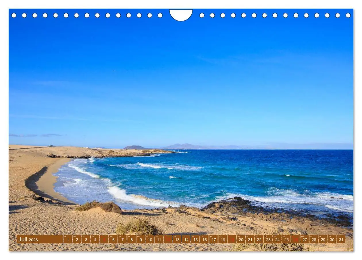 Bild: 9783516148701 | Fuerteventura (Wandkalender 2026 DIN A4 quer), CALVENDO Monatskalender