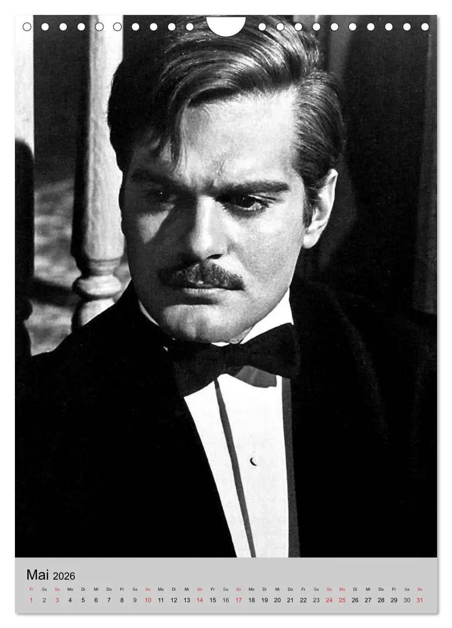 Bild: 9783516458701 | Filmstars - Legenden der goldenen Filmjahre (Wandkalender 2026 DIN...