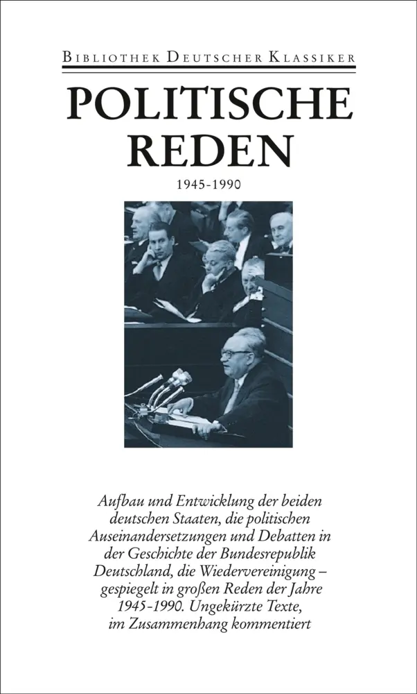 Cover: 9783618668701 | Politische Reden. Tl.4 | 1945-1990 | Reinhart Koselleck (u. a.) | Buch