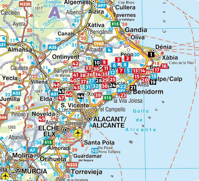 Bild: 9783763348701 | Costa Blanca | Gill Round (u. a.) | Taschenbuch | Rother Wanderführer