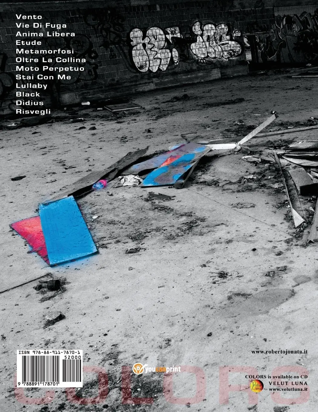 Rückseite: 9788891178701 | Colors | Roberto Jonata | Taschenbuch | Italienisch | 2015