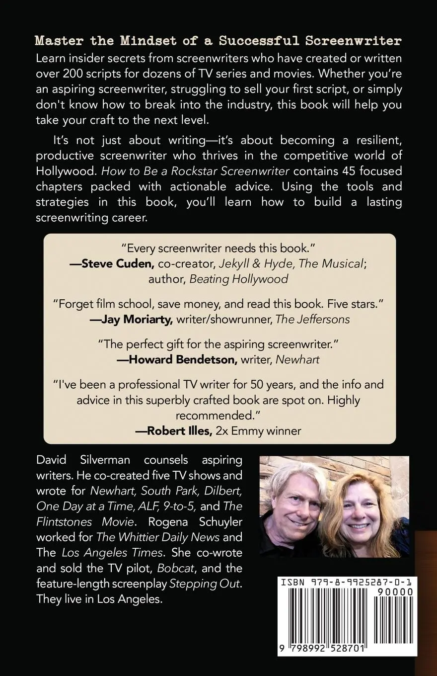 Rückseite: 9798992528701 | How to Be a Rockstar Screenwriter (or at least pay the bills) | Buch