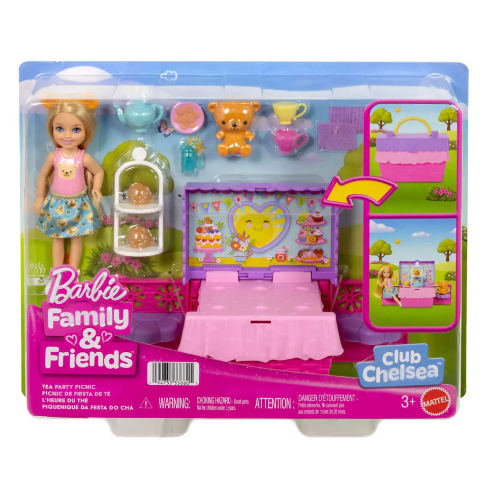 Cover: 194735338801 | Barbie Chelsea Picknick Party Spielset | Blister | JJB40 | Deutsch