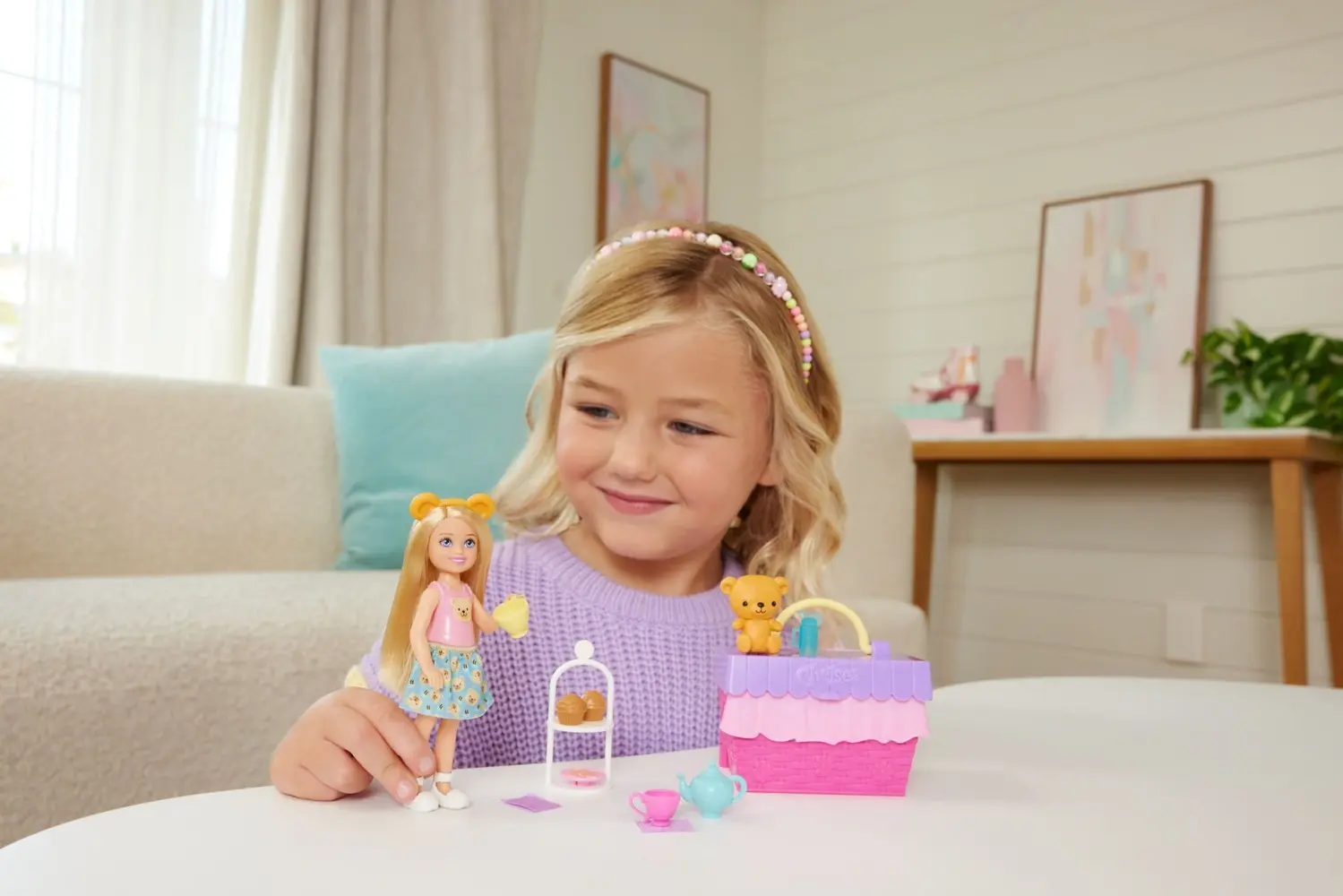 Bild: 194735338801 | Barbie Chelsea Picknick Party Spielset | Blister | JJB40 | Deutsch