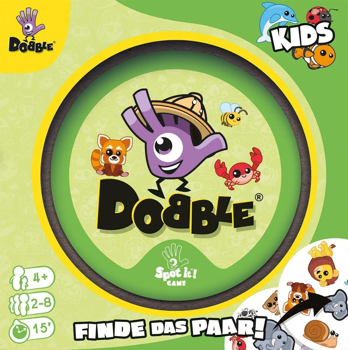 Cover: 3558380108801 | Dobble Kids | Familienspiel | Denis Blanchot | Spiel | Deutsch | 2023