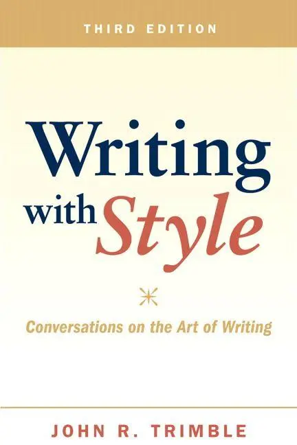 Cover: 9780205028801 | Writing with Style: Conversations on the Art of Writing | Taschenbuch