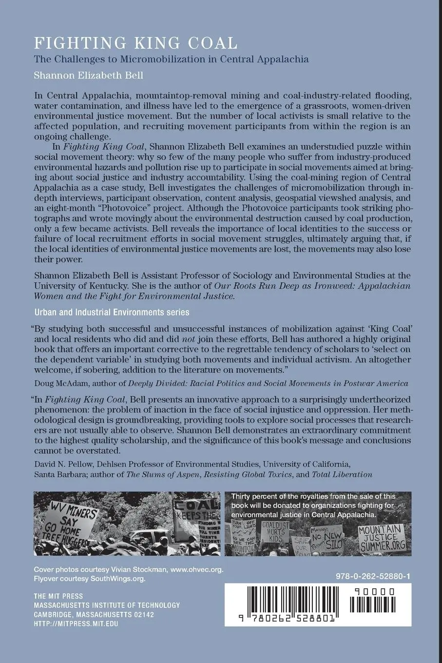 Rückseite: 9780262528801 | Fighting King Coal | Shannon Elizabeth Bell | Taschenbuch | Englisch