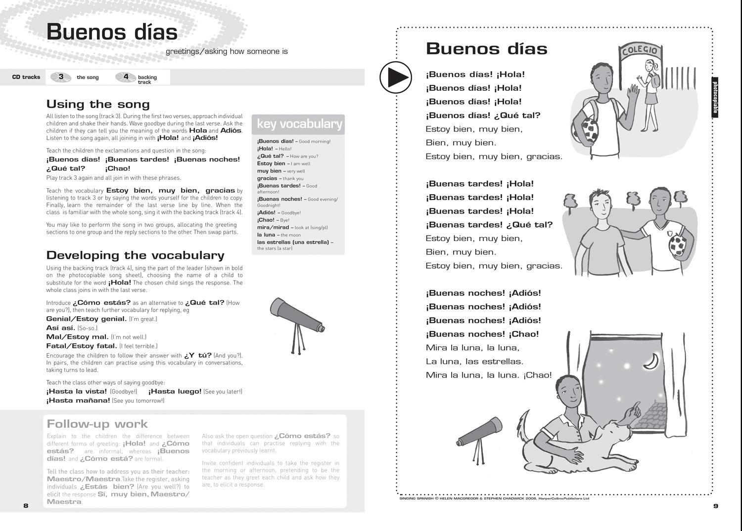 Bild: 9780713688801 | Singing Spanish (Book + CD) | Helen Macgregor (u. a.) | Taschenbuch