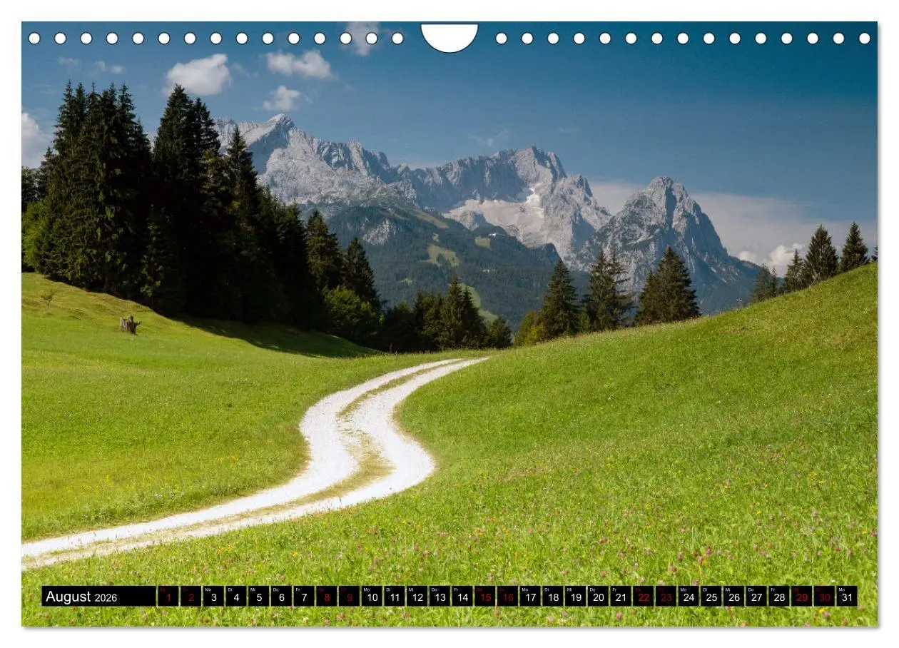 Bild: 9783457358801 | Werdenfelser Land (Wandkalender 2026 DIN A4 quer), CALVENDO...