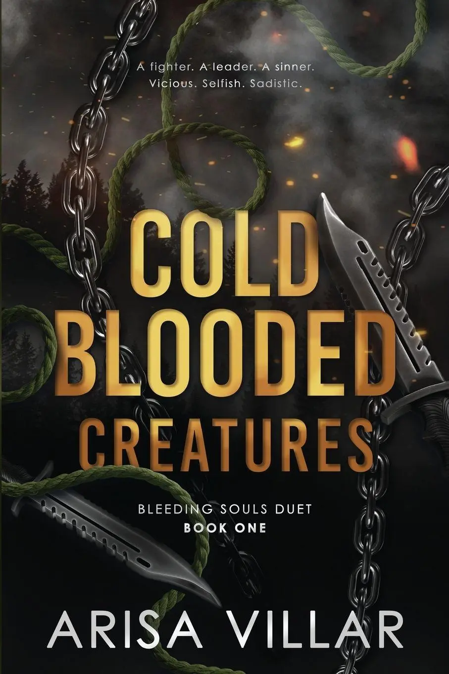 Cover: 9786090808801 | Cold-Blooded Creatures | A dark dystopian romance | Arisa Villar