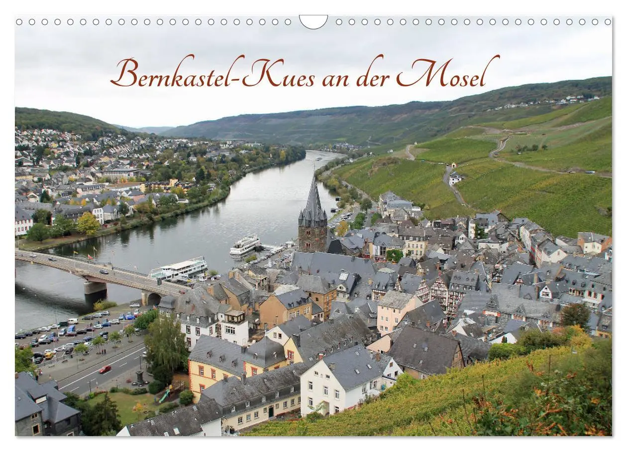 Cover: 9783457898901 | Bernkastel-Kues an der Mosel (Wandkalender 2026 DIN A3 quer),...