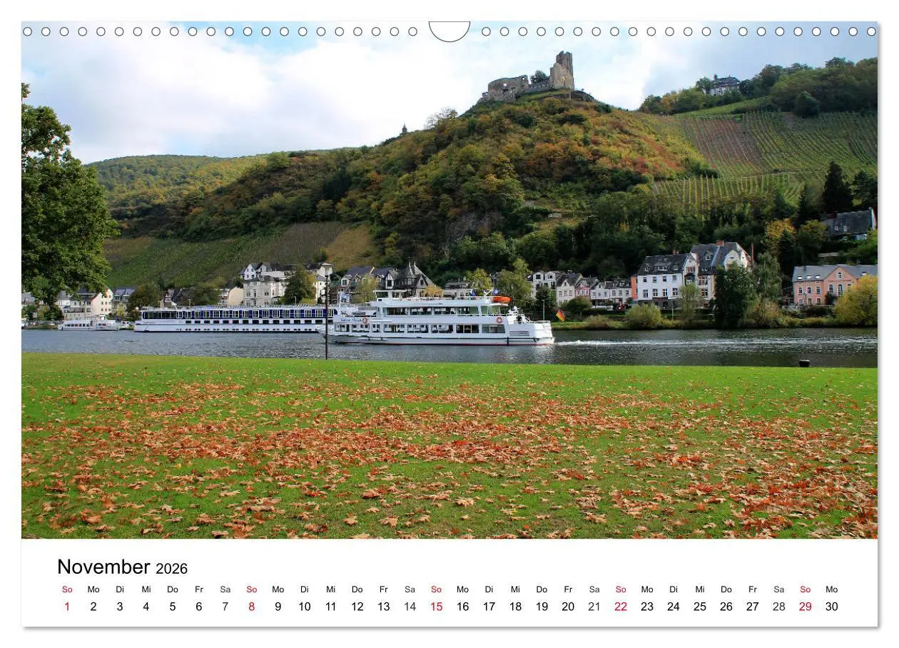 Bild: 9783457898901 | Bernkastel-Kues an der Mosel (Wandkalender 2026 DIN A3 quer),...