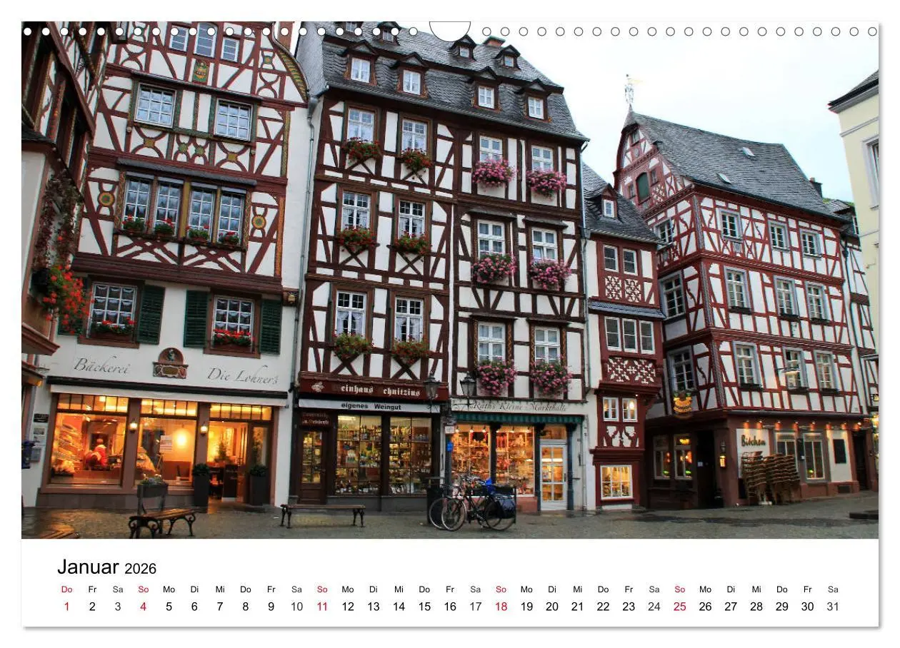 Bild: 9783457898901 | Bernkastel-Kues an der Mosel (Wandkalender 2026 DIN A3 quer),...