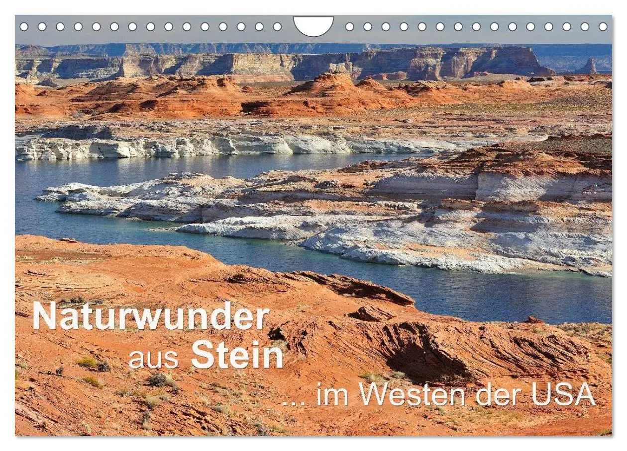 Cover: 9783516058901 | Naturwunder aus Stein im Westen der USA (Wandkalender 2026 DIN A4...