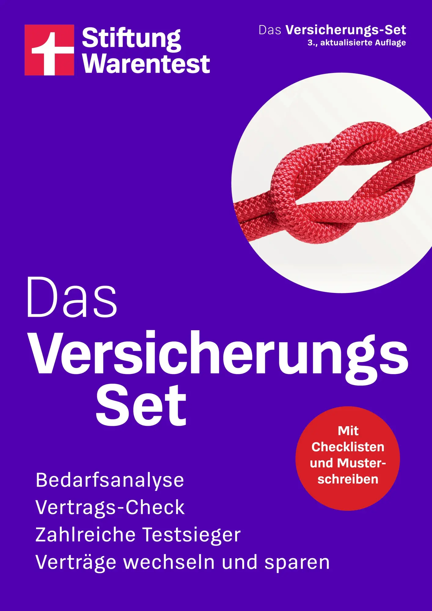 Cover: 9783747108901 | Das Versicherungs-Set | Stiftung Warentest | Taschenbuch | 144 S.