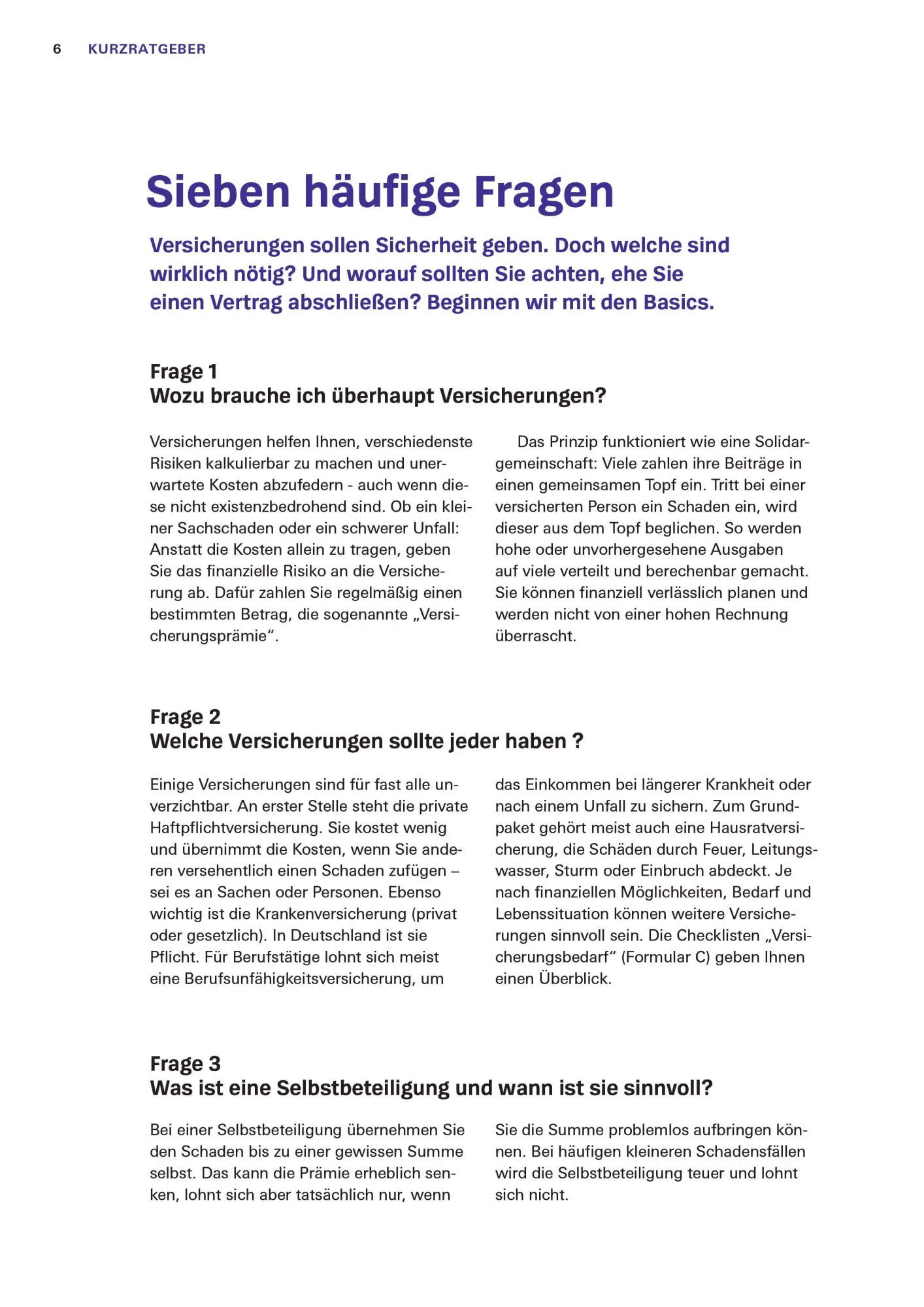 Bild: 9783747108901 | Das Versicherungs-Set | Stiftung Warentest | Taschenbuch | 144 S.