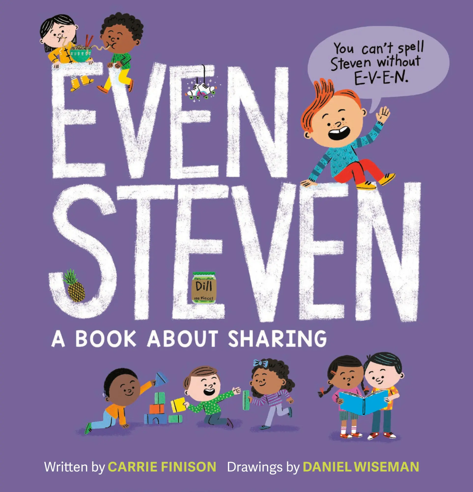 Cover: 9780593859001 | Even Steven | A Book About Sharing | Carrie Finison | Buch | Englisch