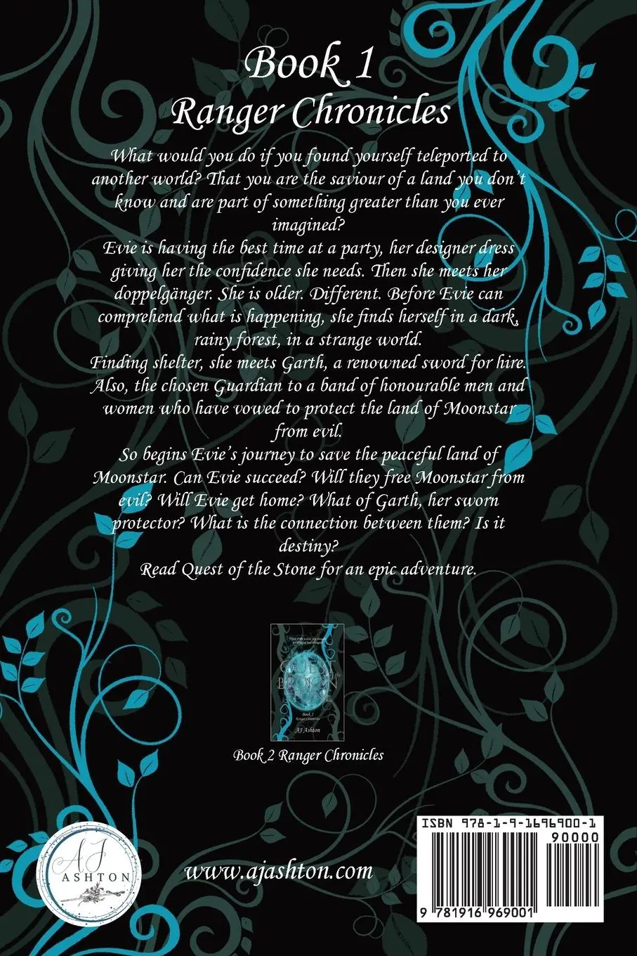 Rückseite: 9781916969001 | Quest of the Stone | Book 1 Ranger Chronicles | Aj Ashton | Buch