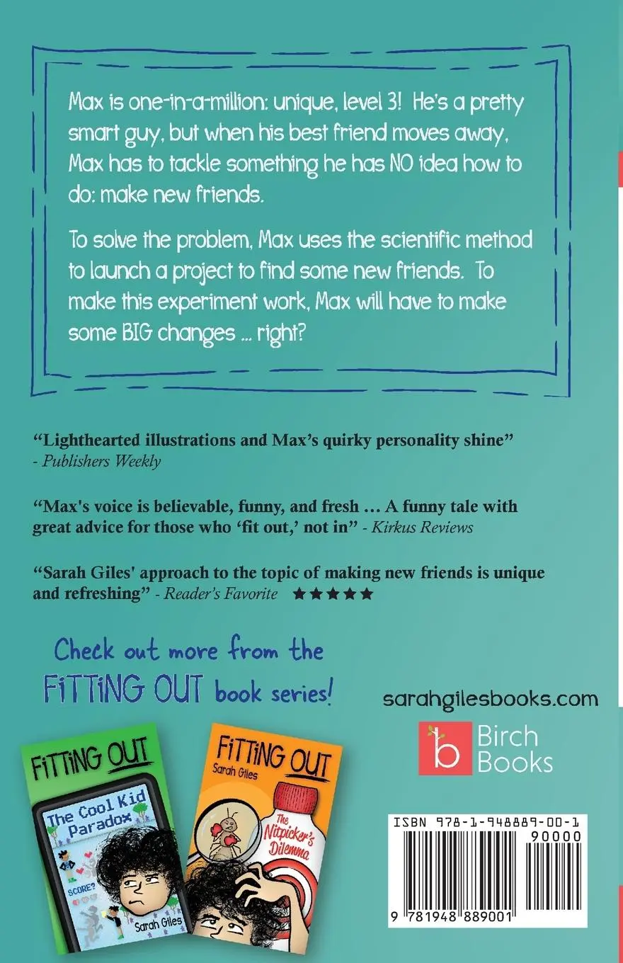 Rückseite: 9781948889001 | Fitting Out | The Friendship Experiment | Sarah Giles | Taschenbuch