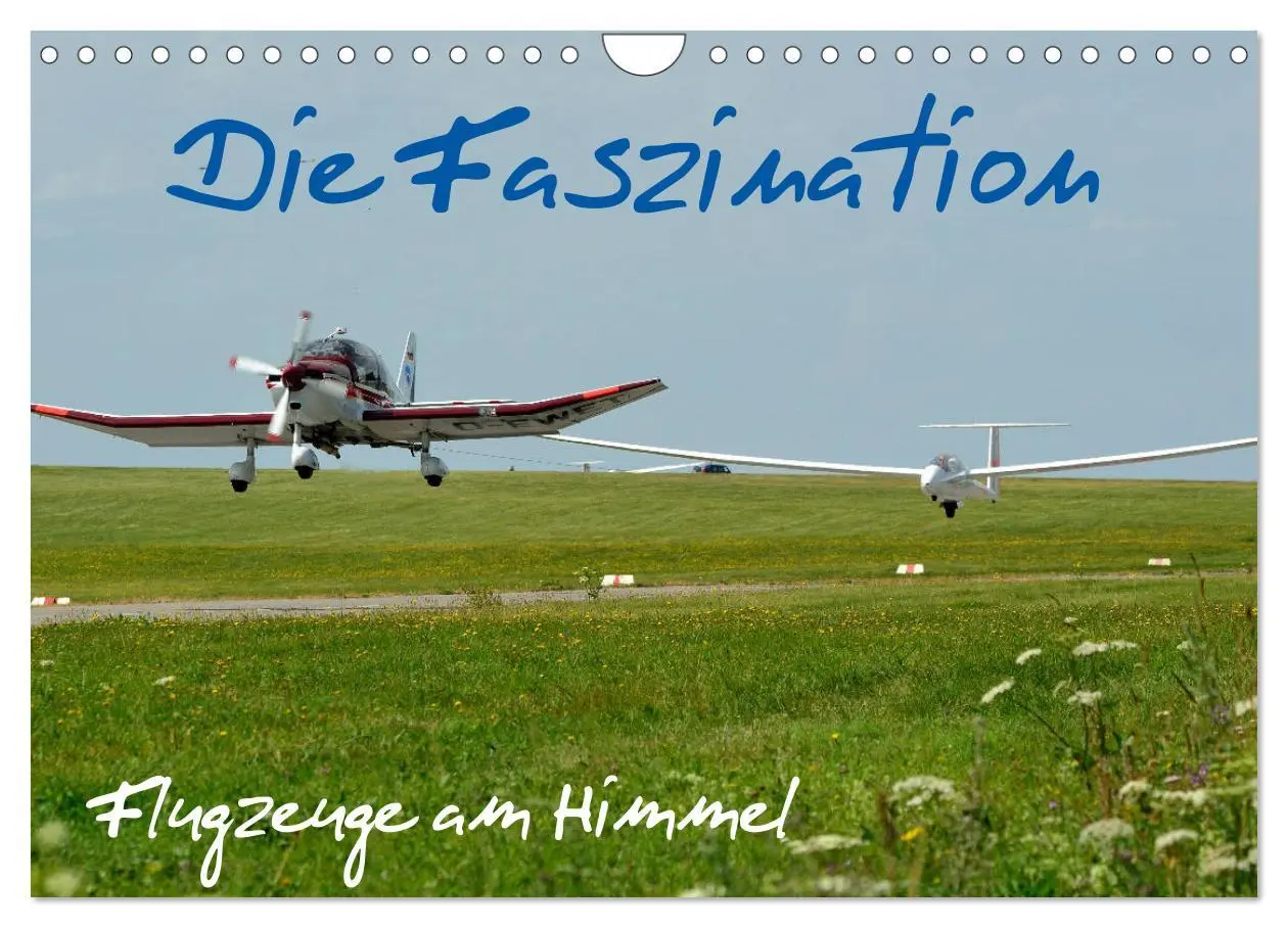 Cover: 9783435389001 | Die Faszination. Flugzeuge am Himmel (Wandkalender 2025 DIN A4...