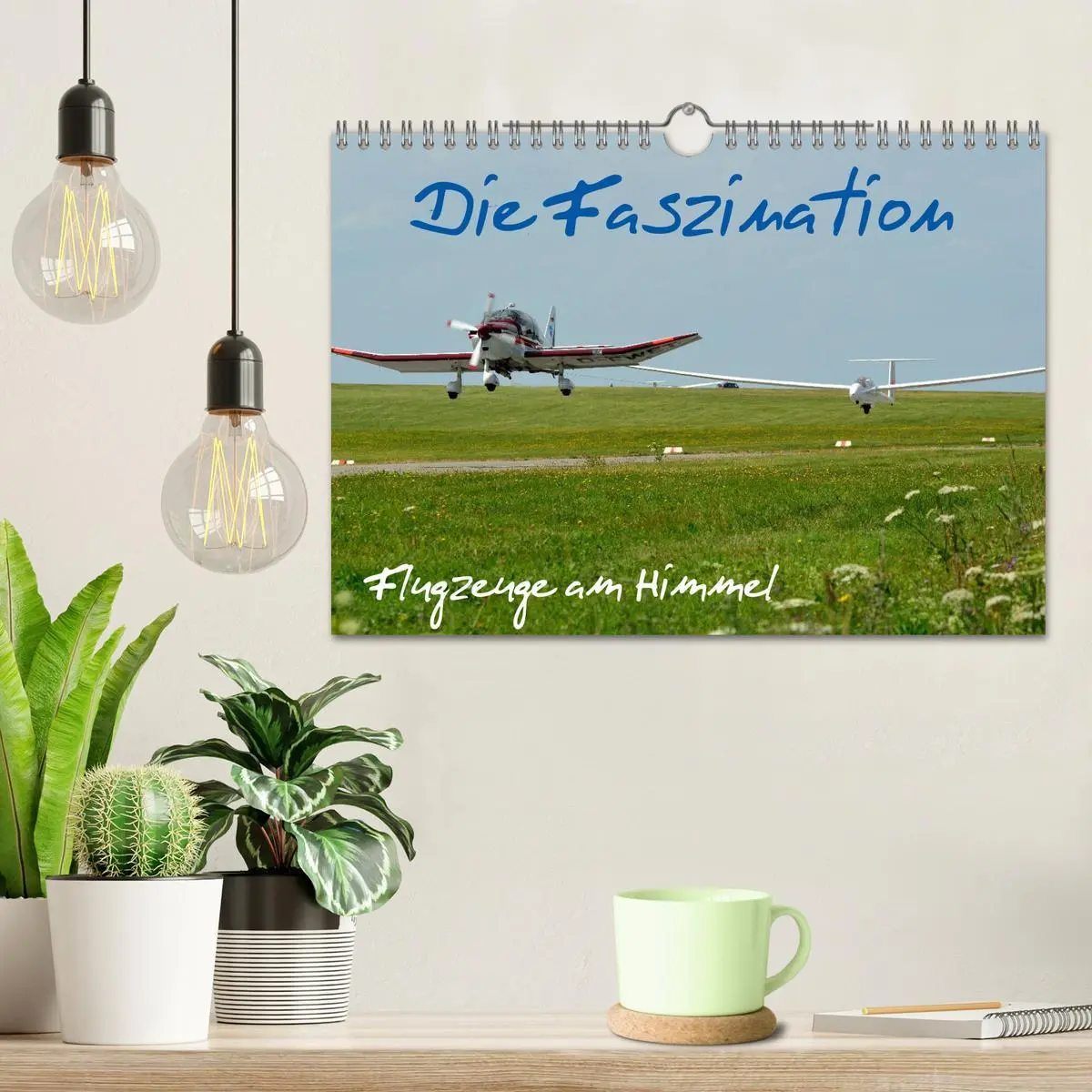 Bild: 9783435389001 | Die Faszination. Flugzeuge am Himmel (Wandkalender 2025 DIN A4...