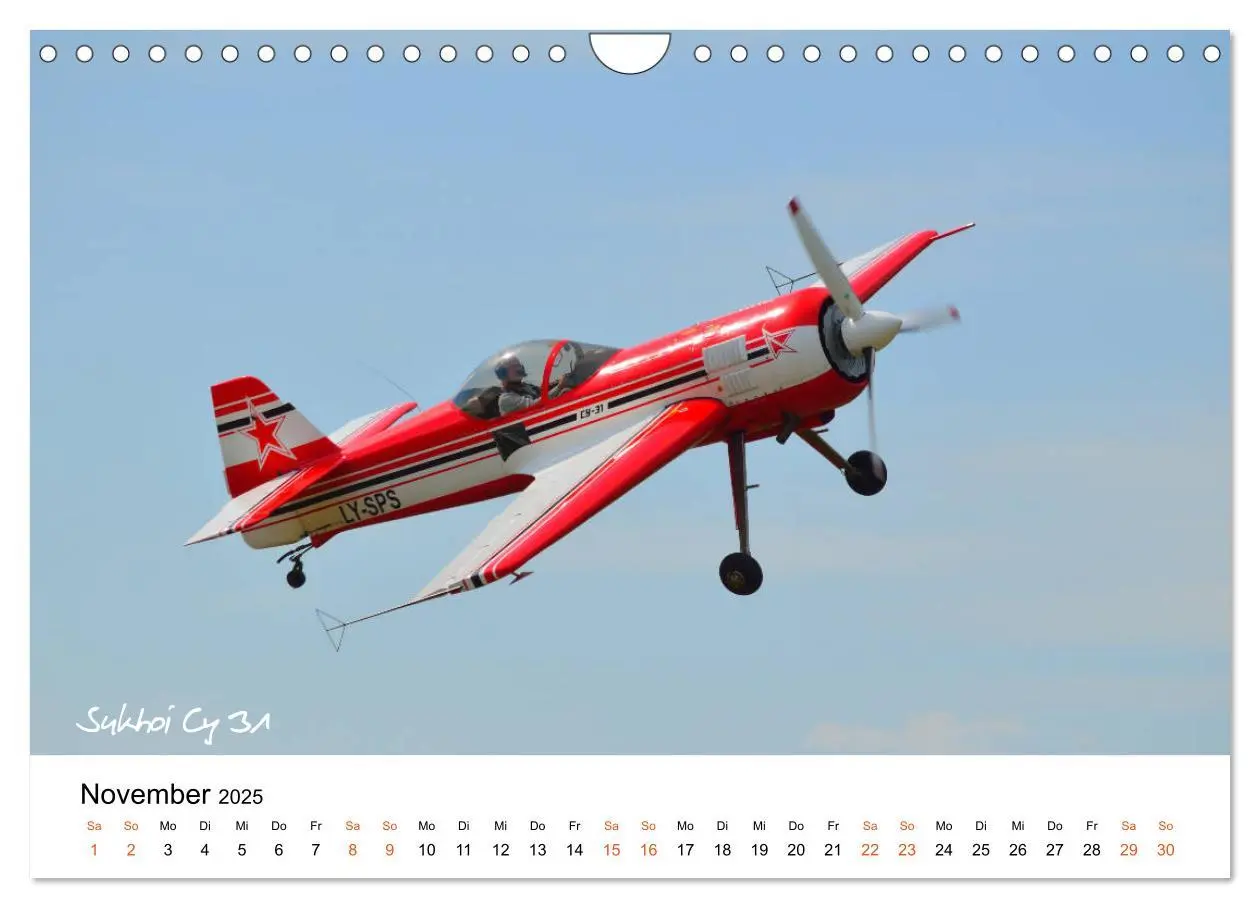 Bild: 9783435389001 | Die Faszination. Flugzeuge am Himmel (Wandkalender 2025 DIN A4...