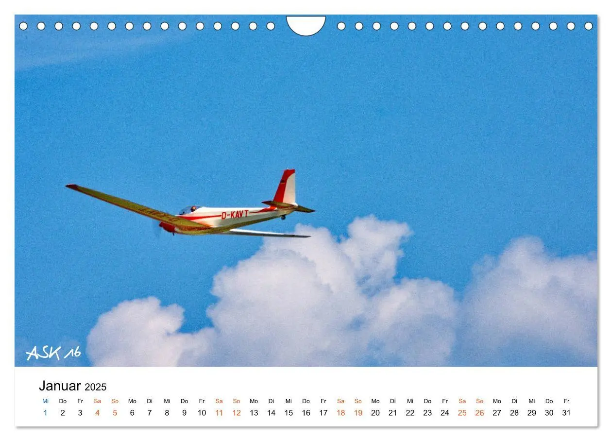 Bild: 9783435389001 | Die Faszination. Flugzeuge am Himmel (Wandkalender 2025 DIN A4...
