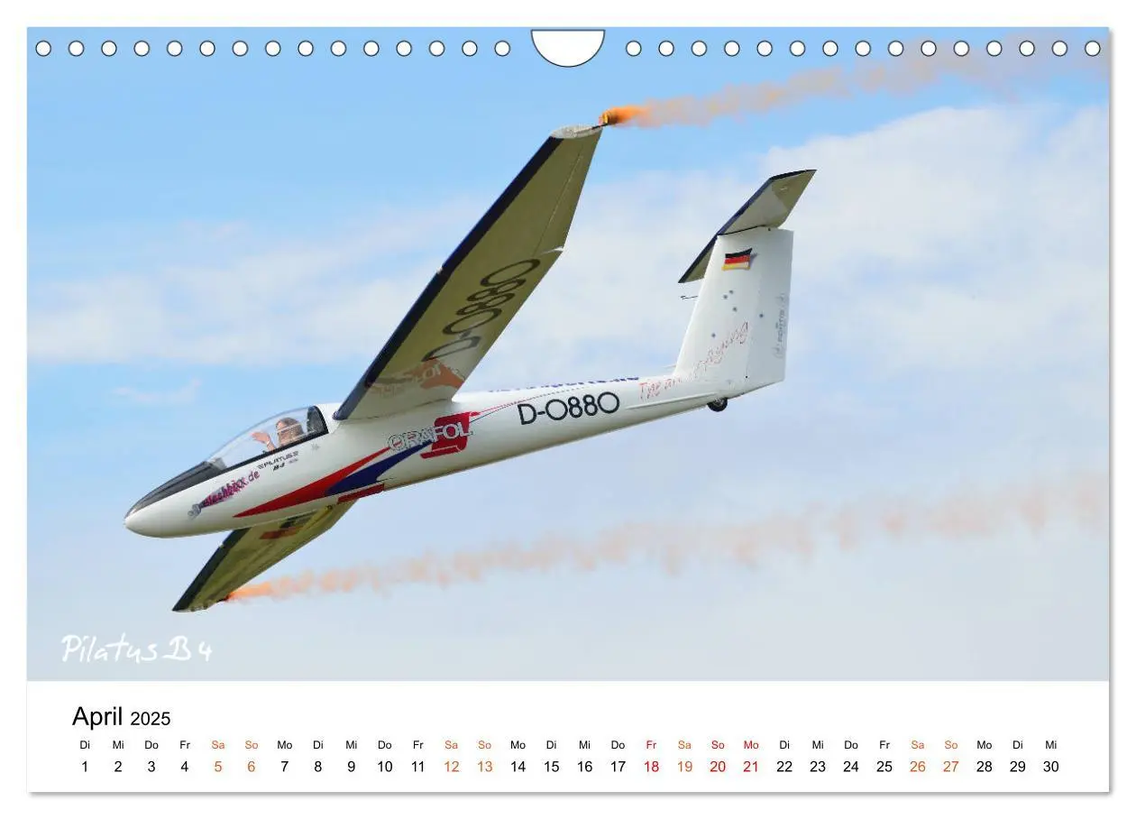 Bild: 9783435389001 | Die Faszination. Flugzeuge am Himmel (Wandkalender 2025 DIN A4...