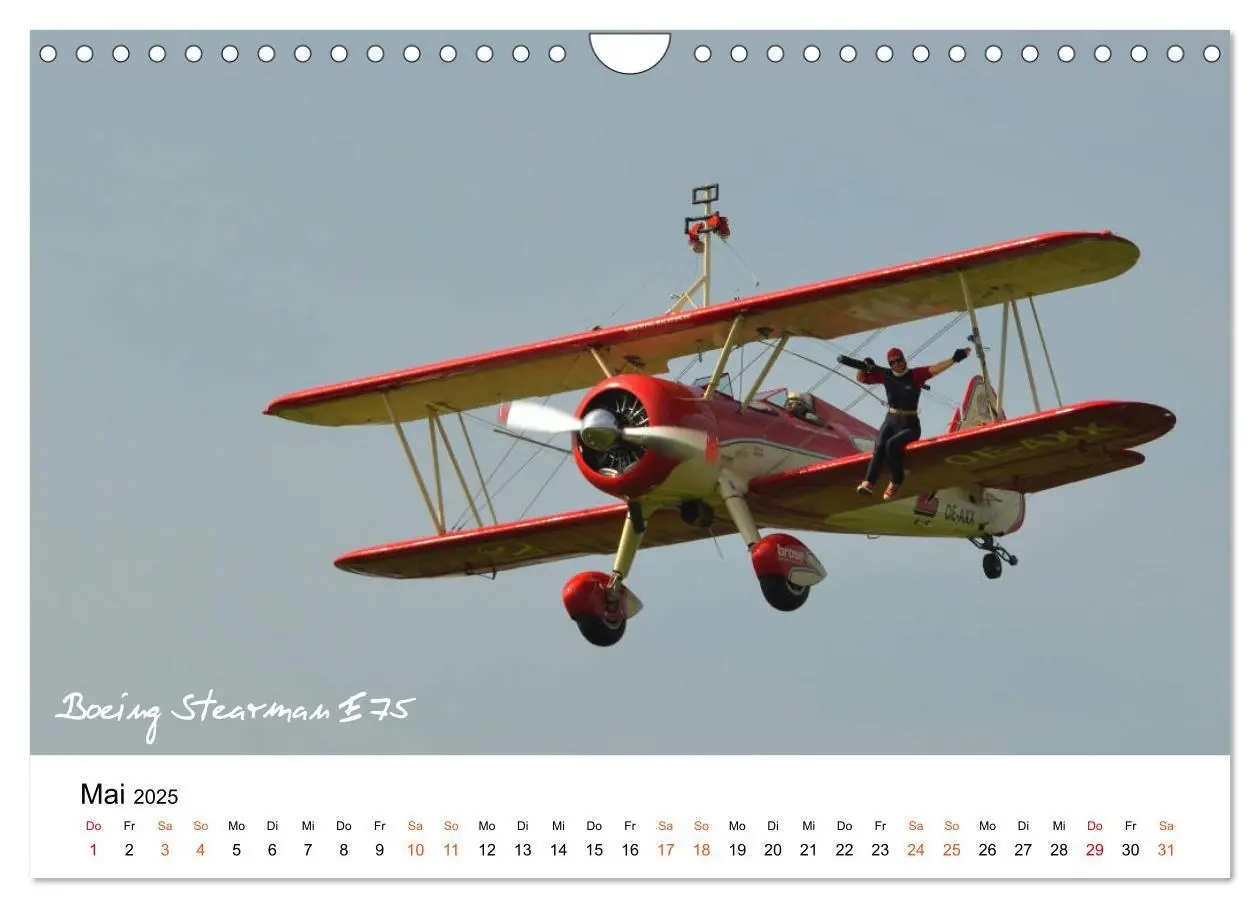 Bild: 9783435389001 | Die Faszination. Flugzeuge am Himmel (Wandkalender 2025 DIN A4...
