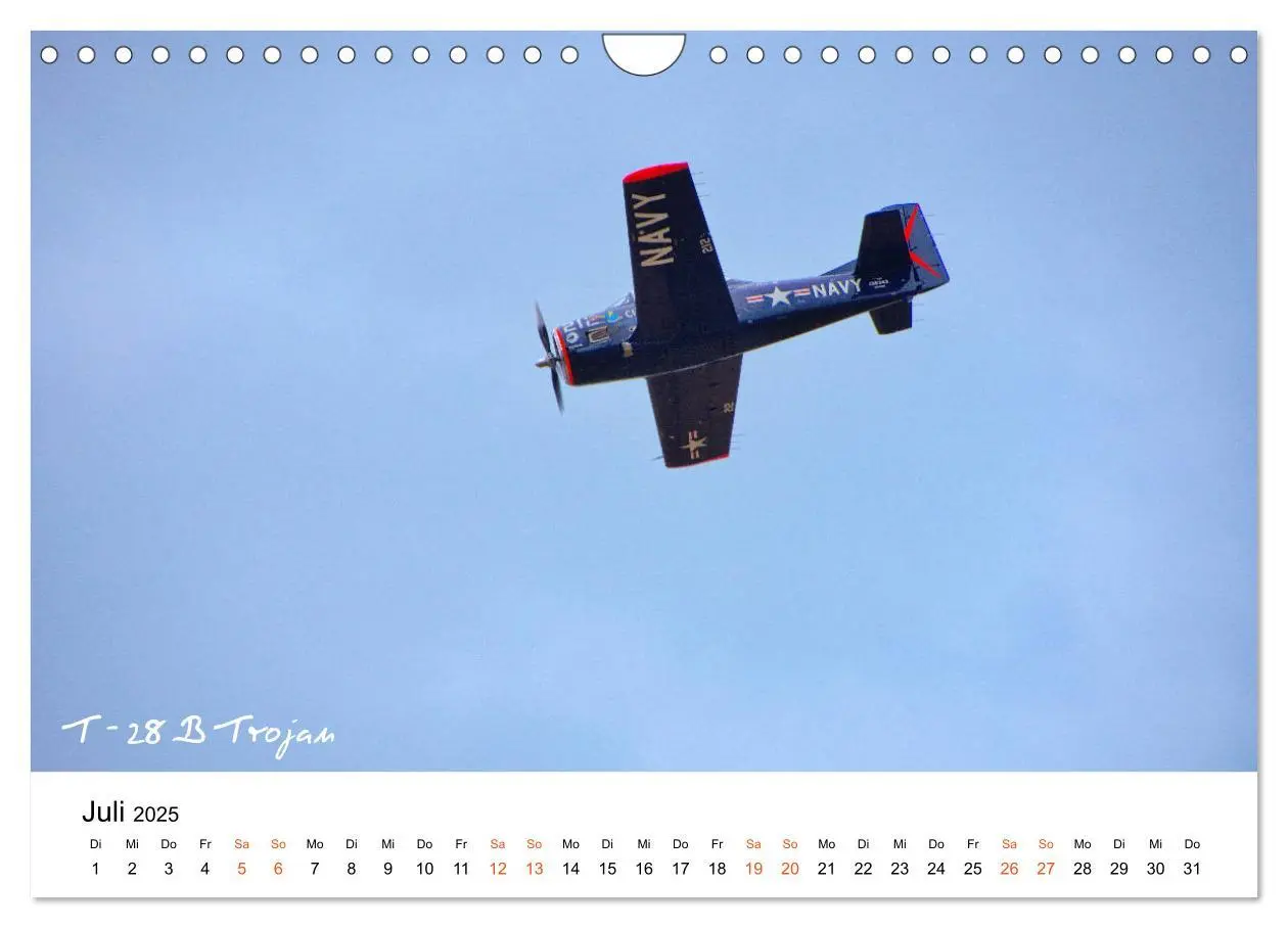 Bild: 9783435389001 | Die Faszination. Flugzeuge am Himmel (Wandkalender 2025 DIN A4...