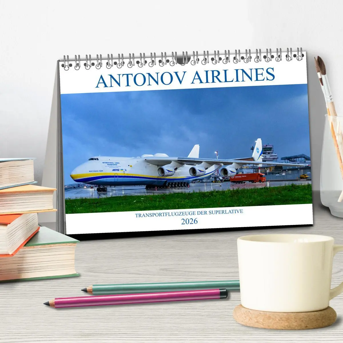 Bild: 9783457549001 | Antonov Airlines, Transportflugzeuge der Superlative (Tischkalender...