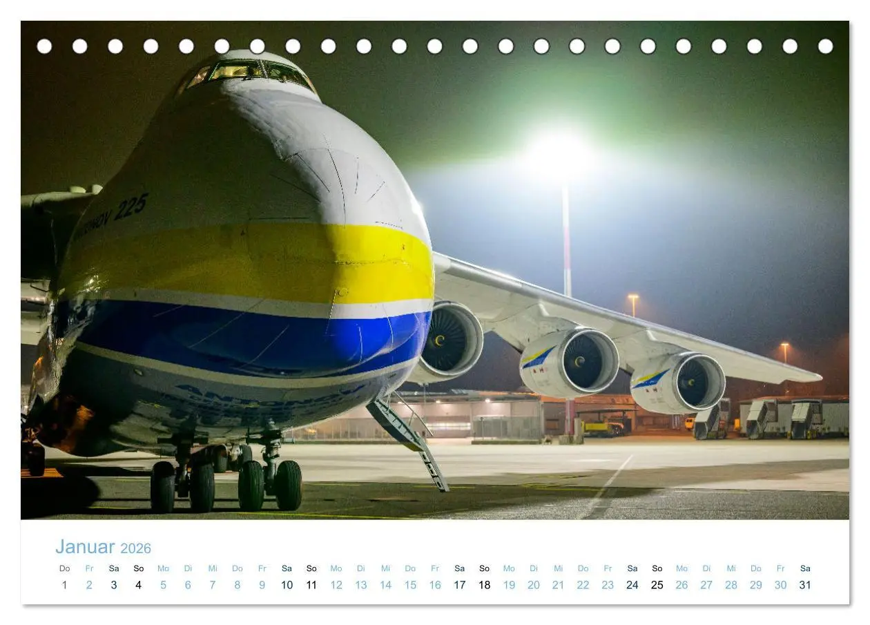 Bild: 9783457549001 | Antonov Airlines, Transportflugzeuge der Superlative (Tischkalender...