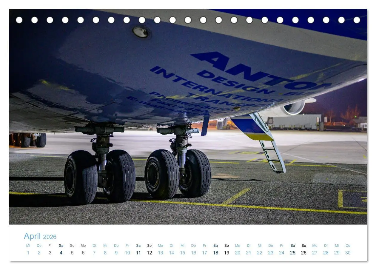 Bild: 9783457549001 | Antonov Airlines, Transportflugzeuge der Superlative (Tischkalender...