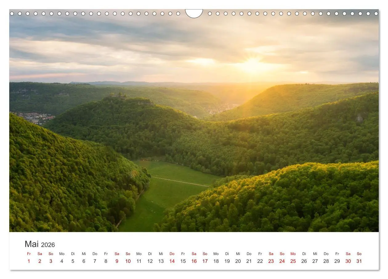 Bild: 9783457619001 | Schwäbische Alb neu erleben (Wandkalender 2026 DIN A3 quer),...