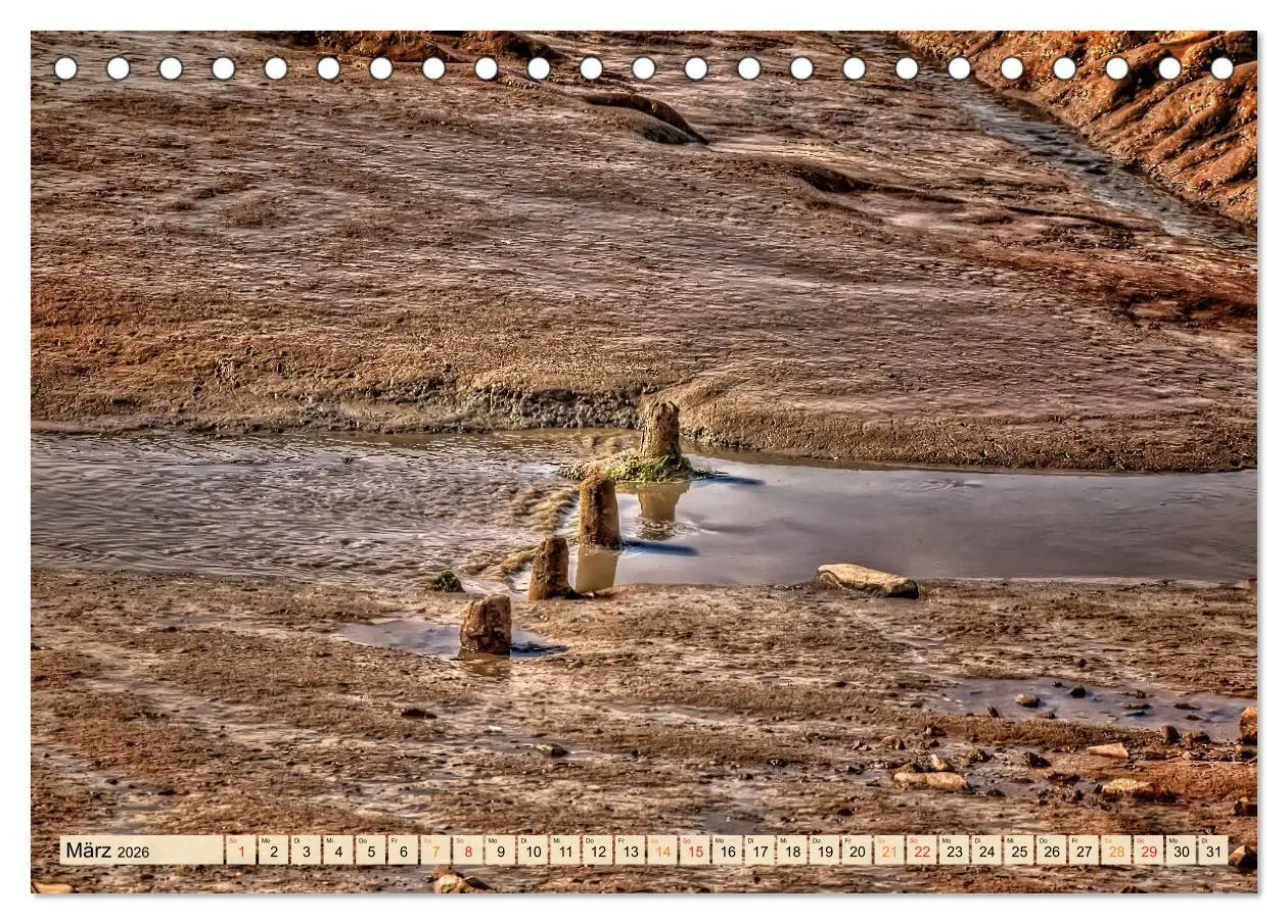 Bild: 9783516189001 | Friesland - Watt und Nordsee (Tischkalender 2026 DIN A5 quer),...
