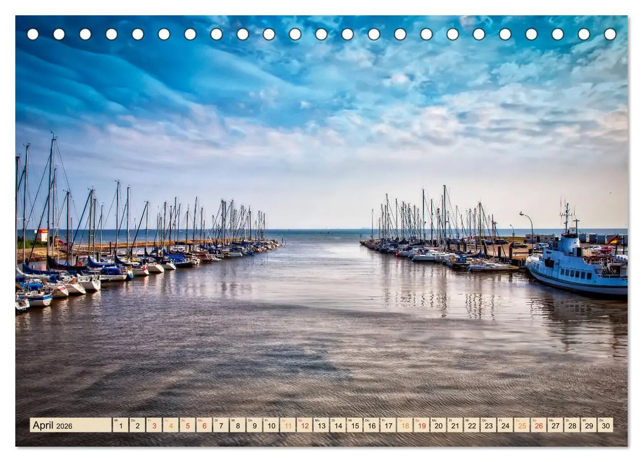 Bild: 9783516189001 | Friesland - Watt und Nordsee (Tischkalender 2026 DIN A5 quer),...