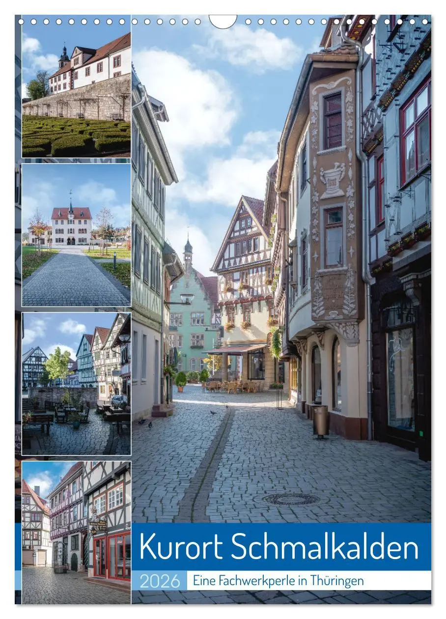Cover: 9783516329001 | Kurort Schmalkalden (Wandkalender 2026 DIN A3 hoch), CALVENDO...