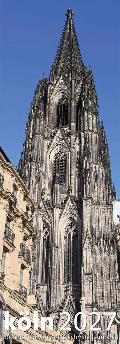 Cover: 9783740829001 | Köln 2027 | Aufwendig gestalteter Jahreskalender im Hochformat | 14 S.