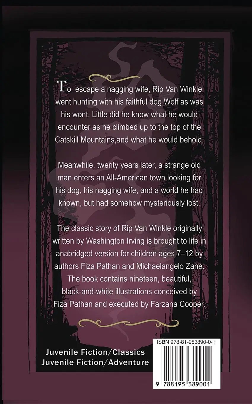 Rückseite: 9788195389001 | Rip Van Winkle | Washington Irving | Taschenbuch | Englisch | 2023