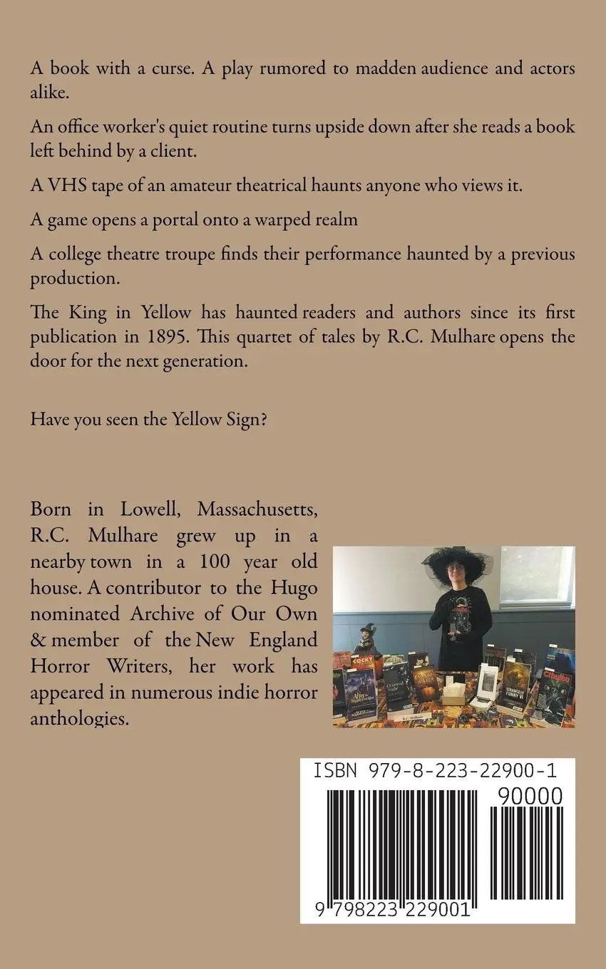Rückseite: 9798223229001 | Tatters from a Royal Yellow Robe - Tales of the King in Yellow | Buch