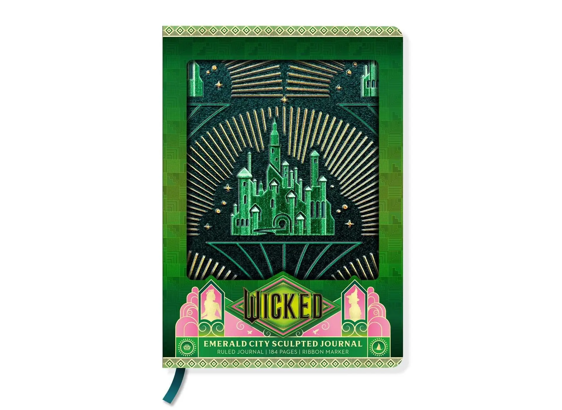Cover: 9798886639001 | Wicked: Emerald City Sculpted Journal | Buch | Englisch | 2025
