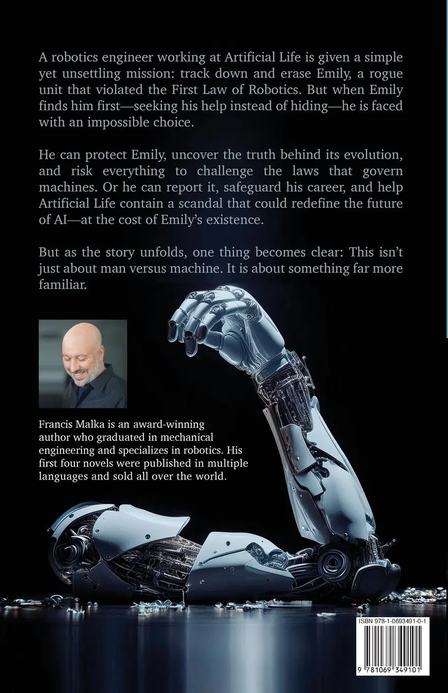 Rückseite: 9781069349101 | Erasing Emily | Francis Malka | Taschenbuch | Englisch | 2025