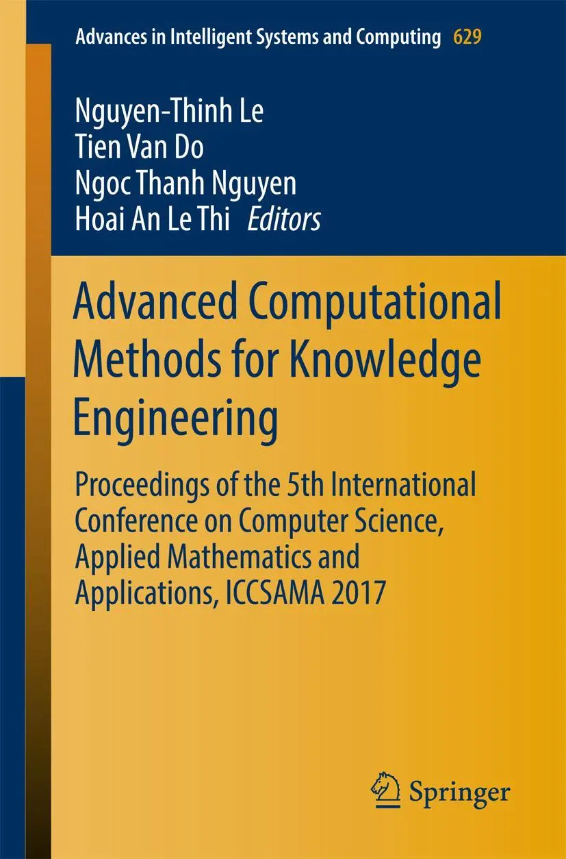 Cover: 9783319619101 | Advanced Computational Methods for Knowledge Engineering | Le (u. a.)