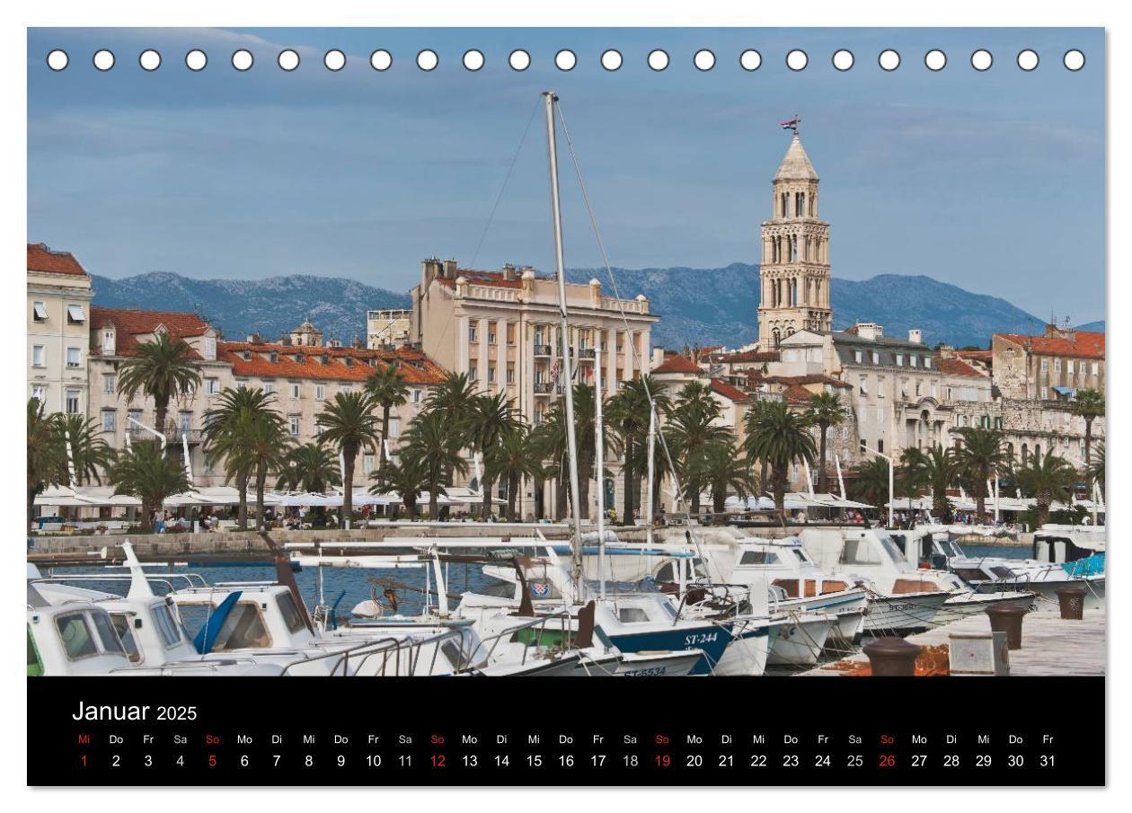 Bild: 9783435829101 | Grüße aus Kroatien (Tischkalender 2025 DIN A5 quer), CALVENDO...